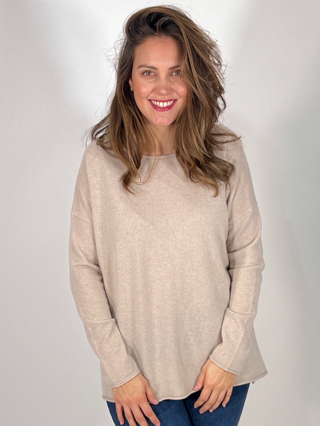 Cashmere-Pullover Rundhals