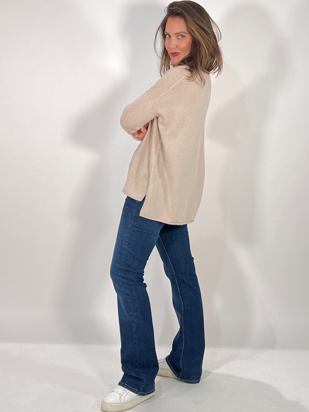 Cashmere-Pullover Rundhals