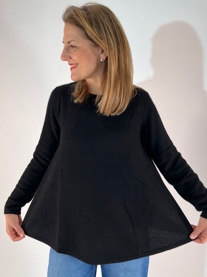 Pulli Rundhals im A-Shape