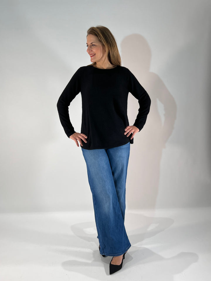 Pulli Rundhals im A-Shape