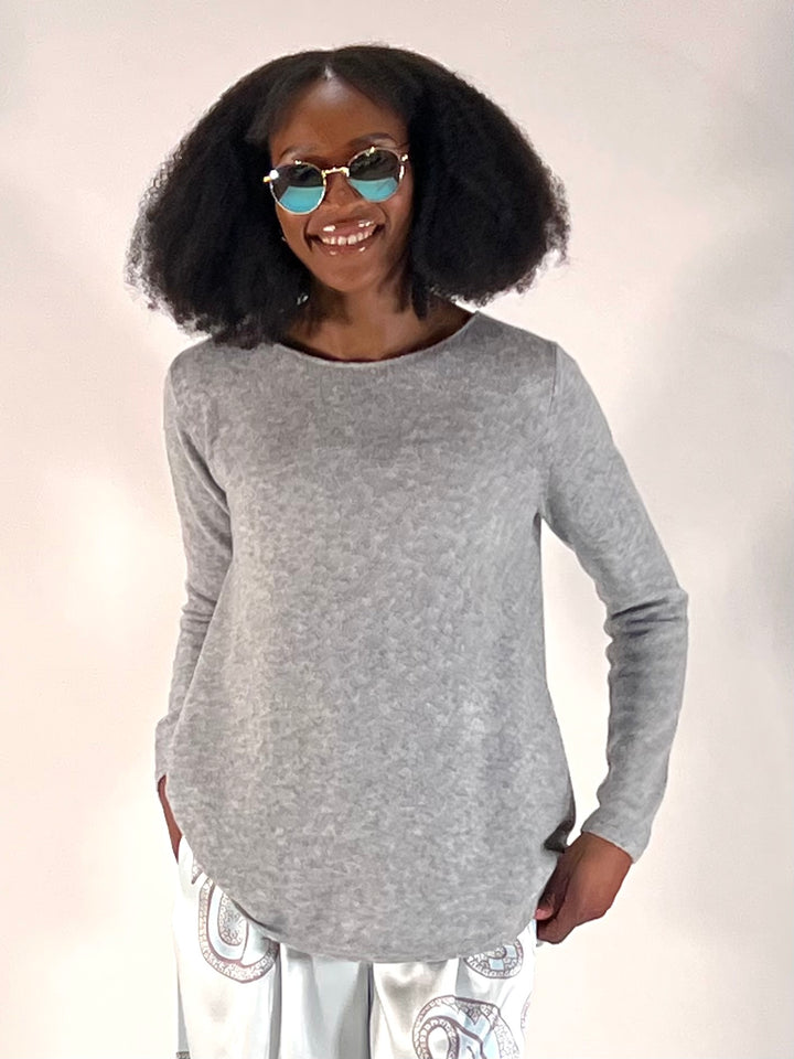 Pulli Rundhals im A-Shape