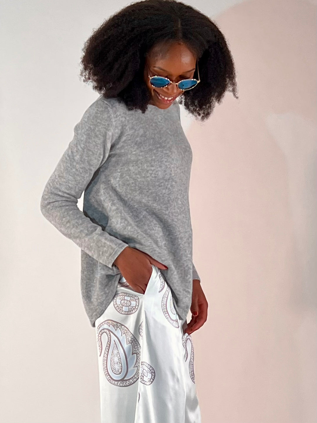 Pulli Rundhals im A-Shape