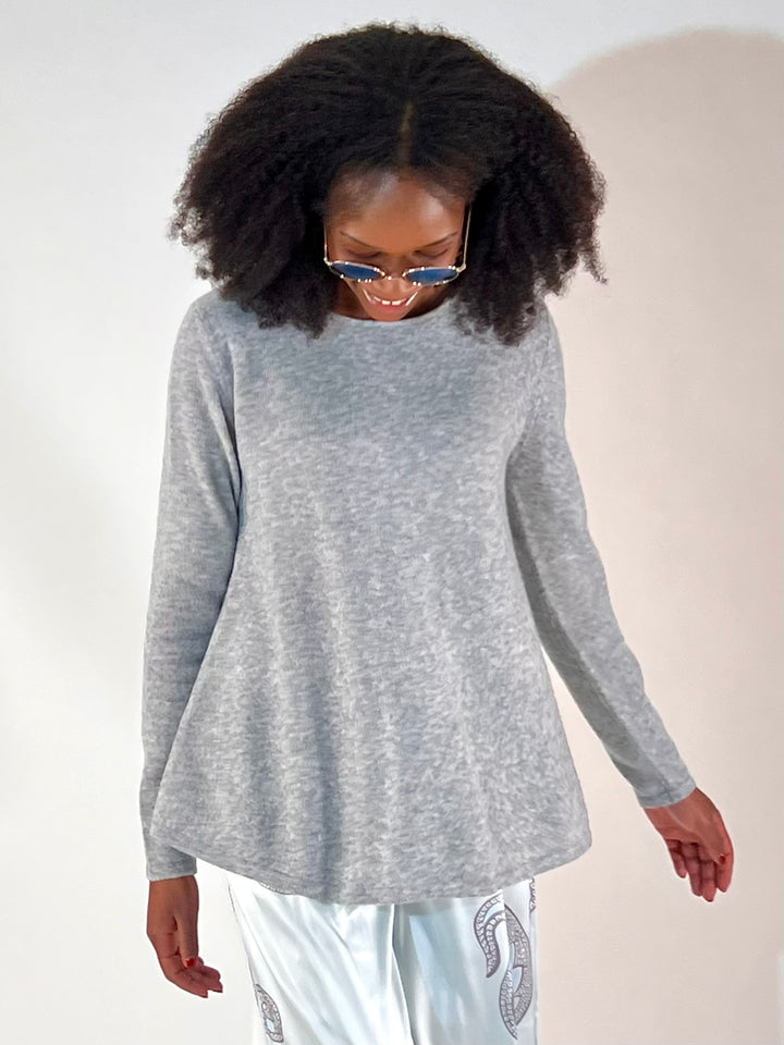 Pulli Rundhals im A-Shape