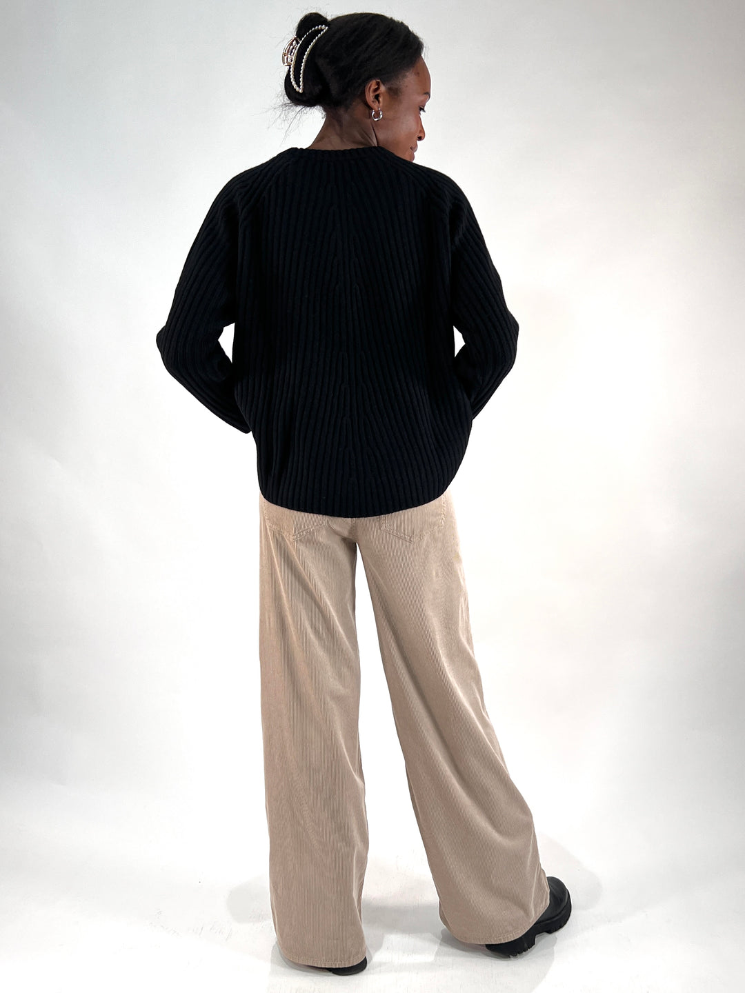 Woll-Pulli im A-Shape