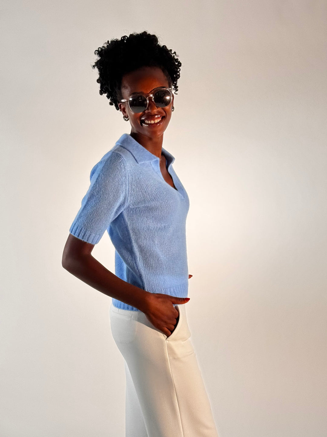 Polo-Pulli Cashmere 1/2 Arm