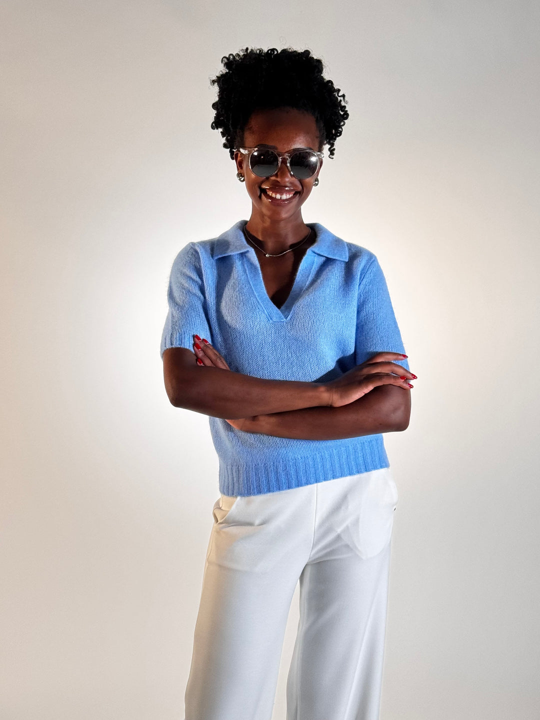 Polo-Pulli Cashmere 1/2 Arm