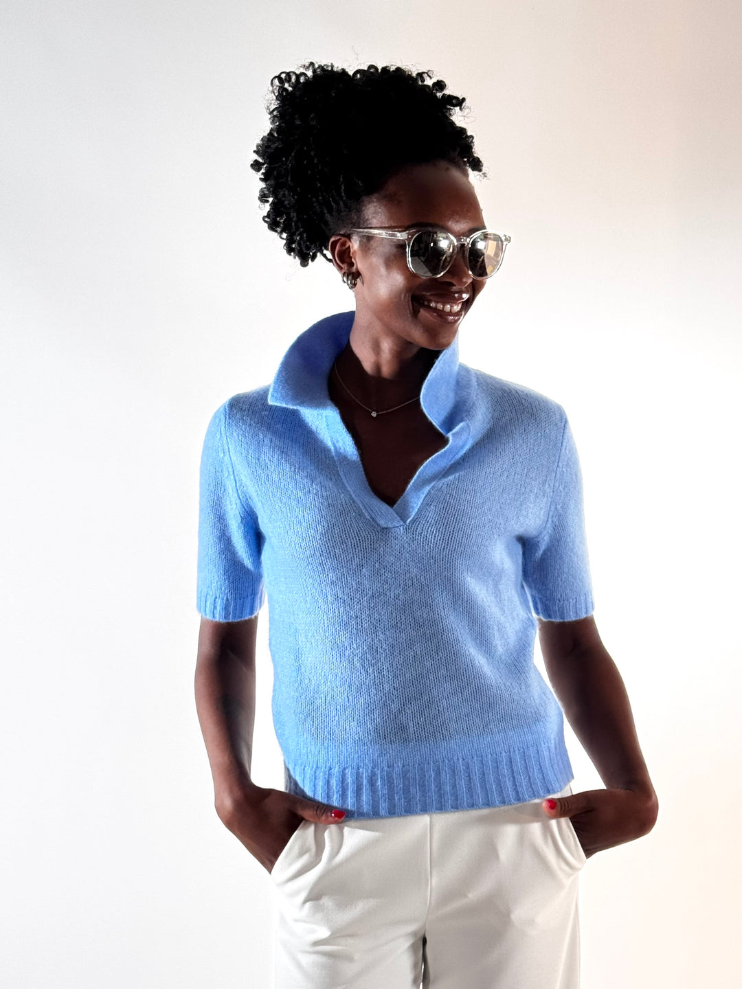 Polo-Pulli Cashmere 1/2 Arm