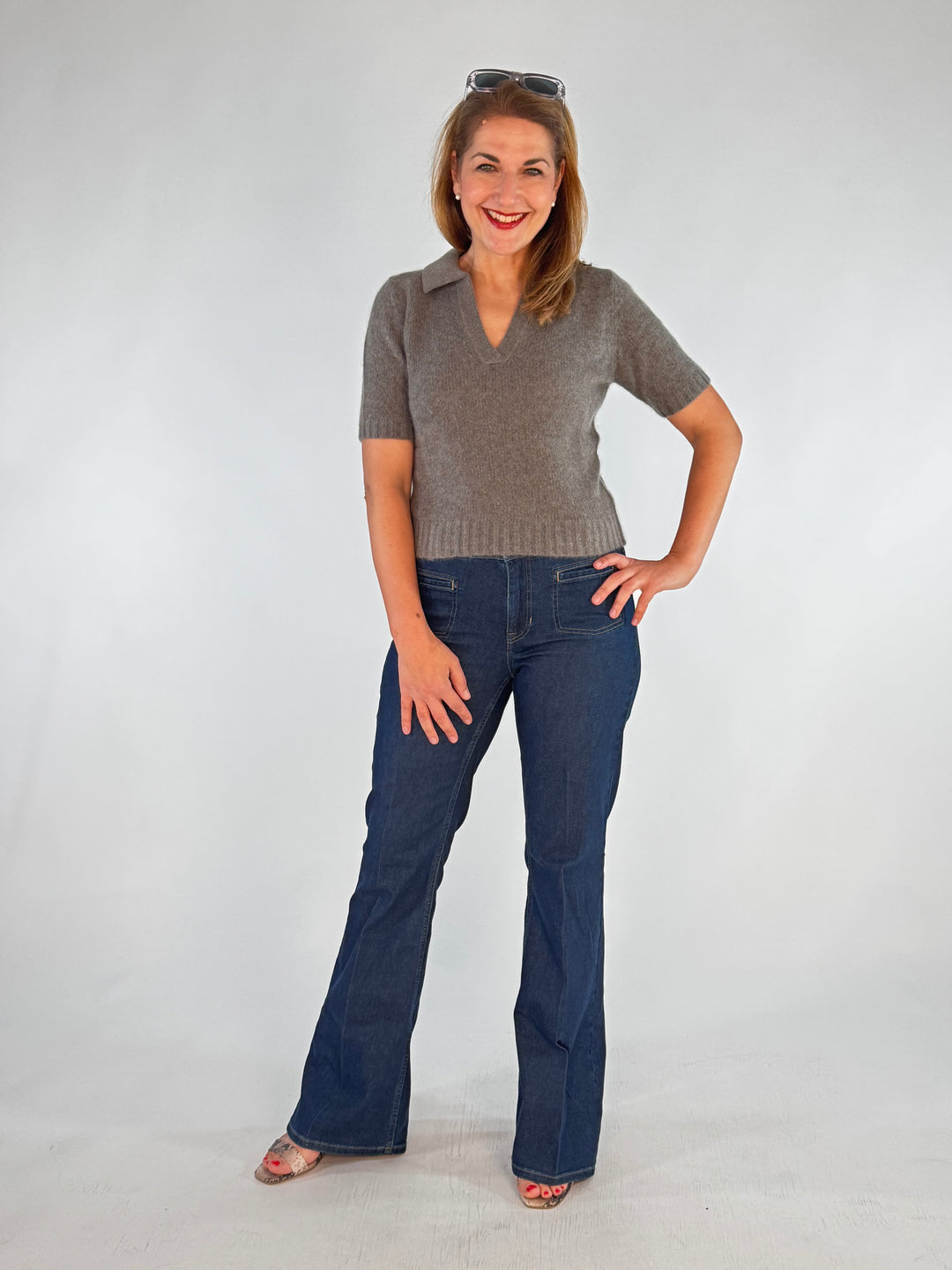 Polo-Pulli Cashmere 1/2 Arm
