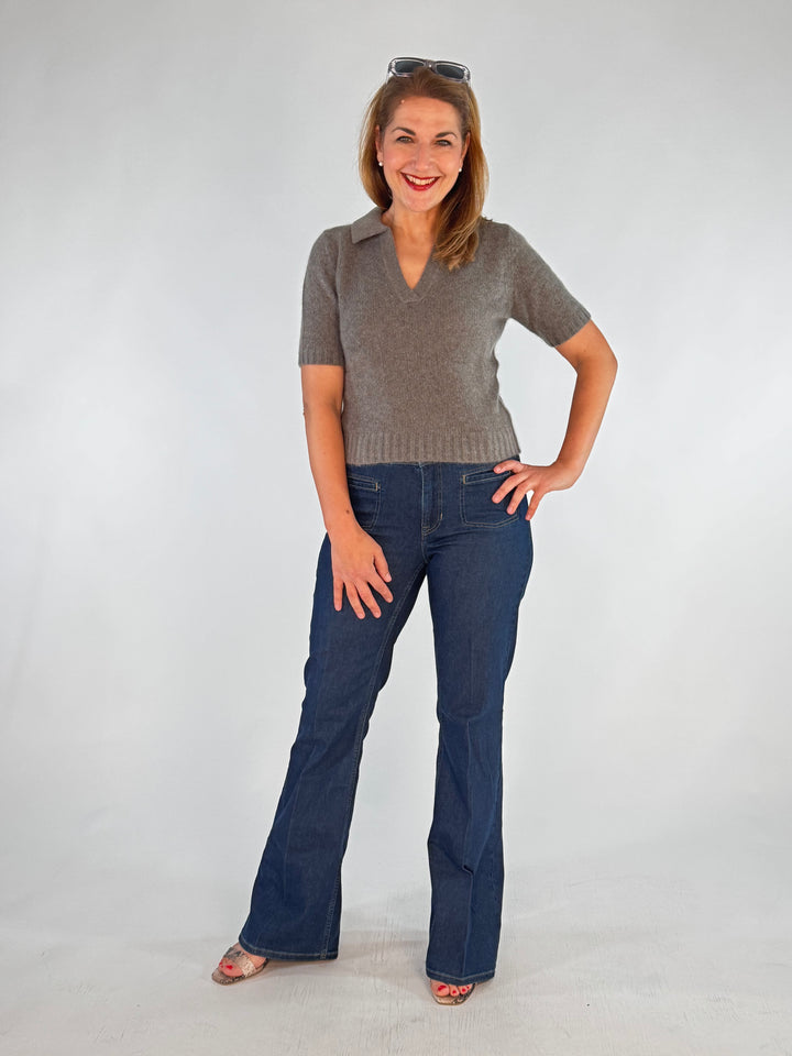 Polo-Pulli Cashmere 1/2 Arm