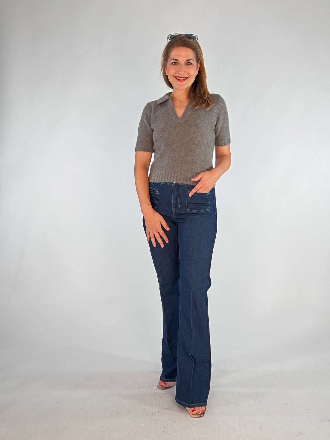 Polo-Pulli Cashmere 1/2 Arm