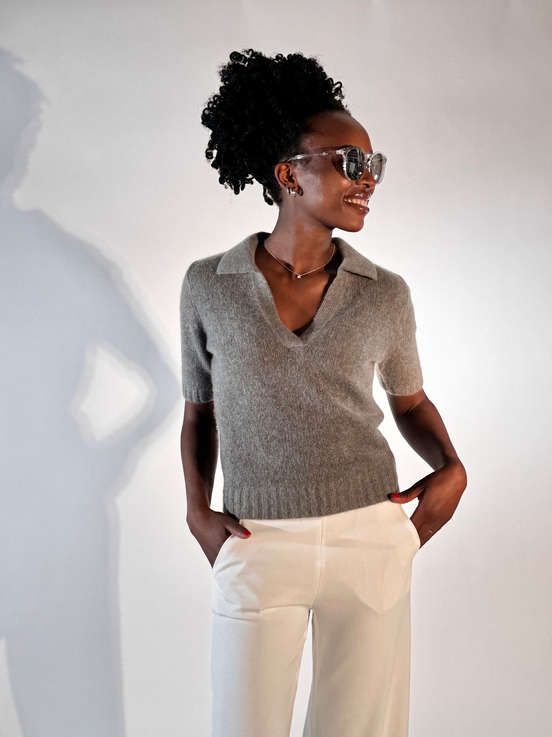Polo-Pulli Cashmere 1/2 Arm
