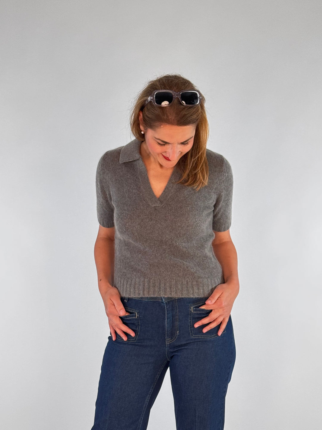 Polo-Pulli Cashmere 1/2 Arm