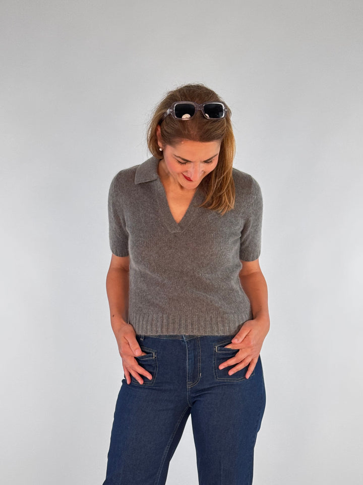 Polo-Pulli Cashmere 1/2 Arm