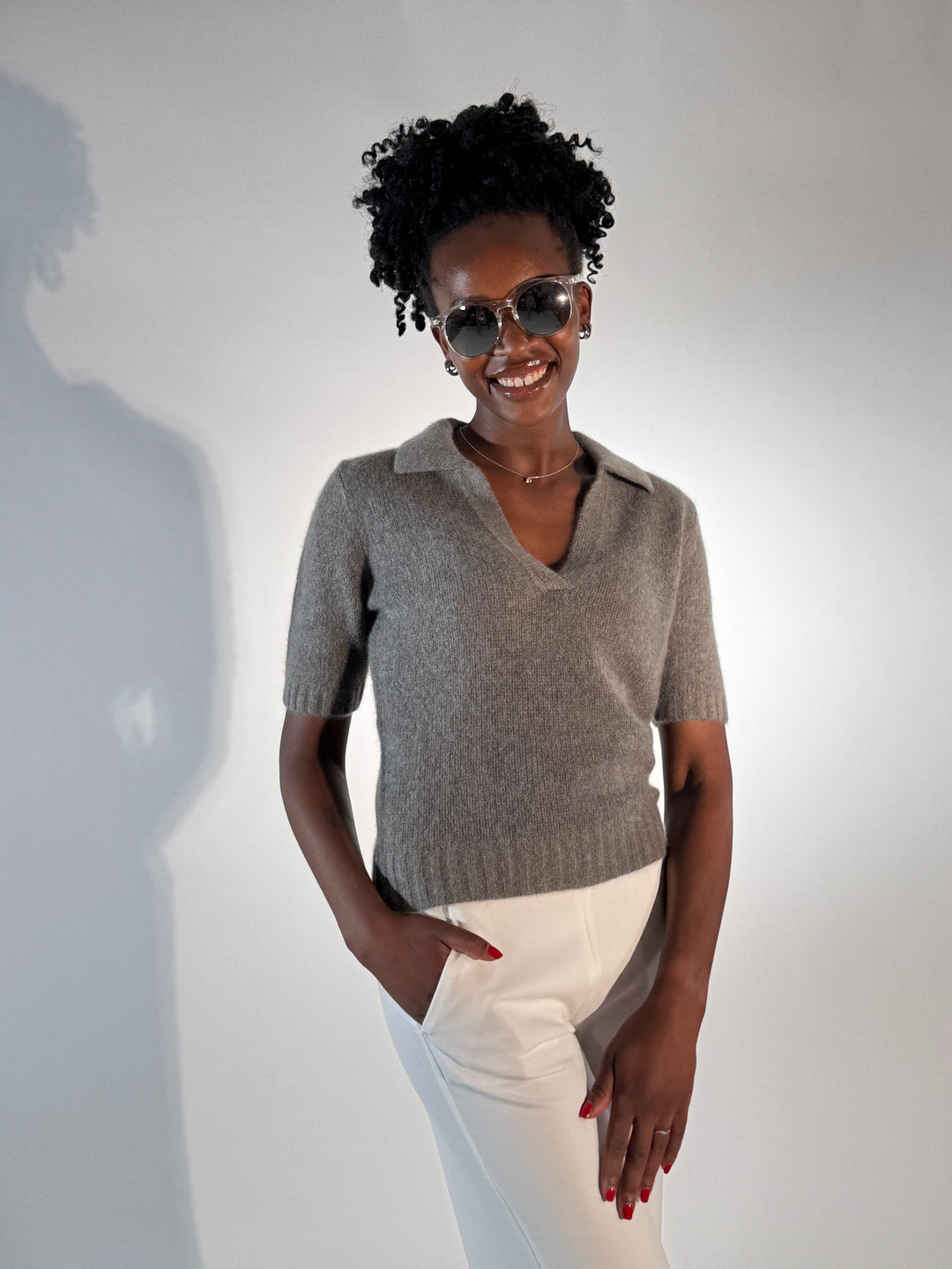 Polo-Pulli Cashmere 1/2 Arm