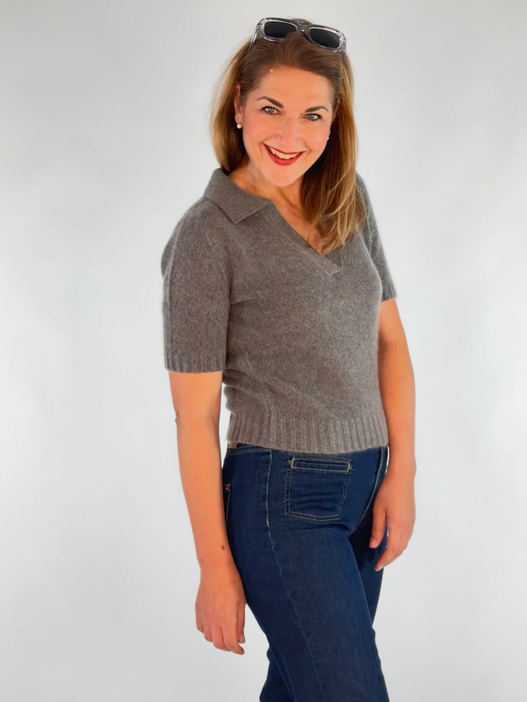 Polo-Pulli Cashmere 1/2 Arm