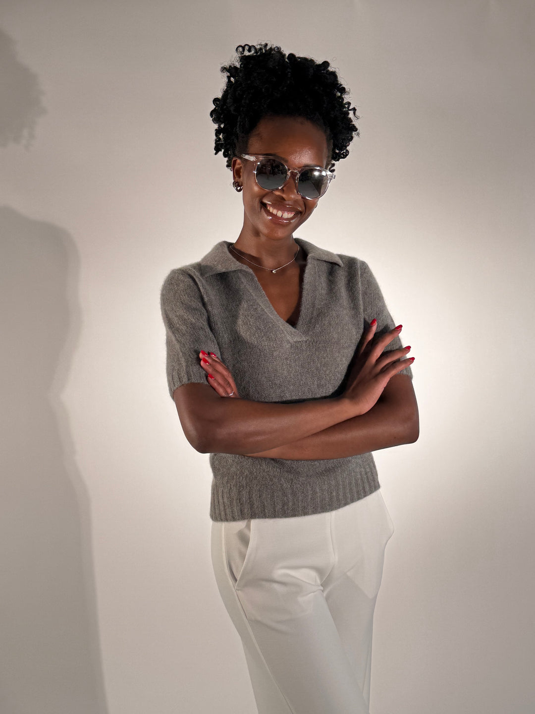 Polo-Pulli Cashmere 1/2 Arm
