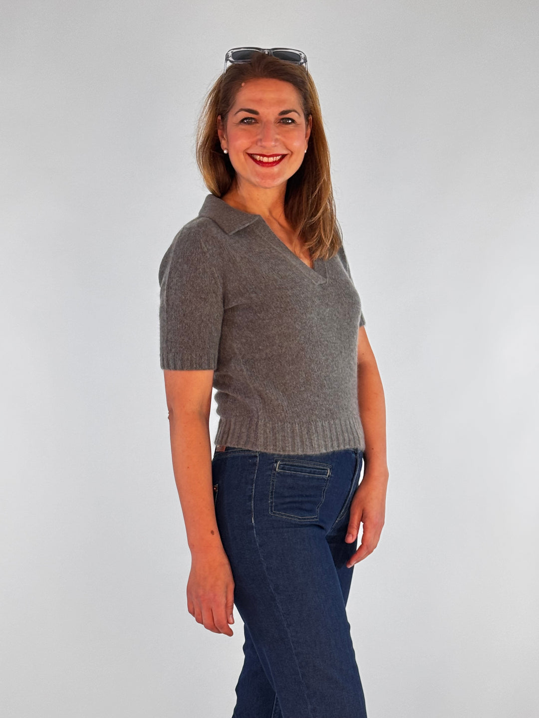 Polo-Pulli Cashmere 1/2 Arm