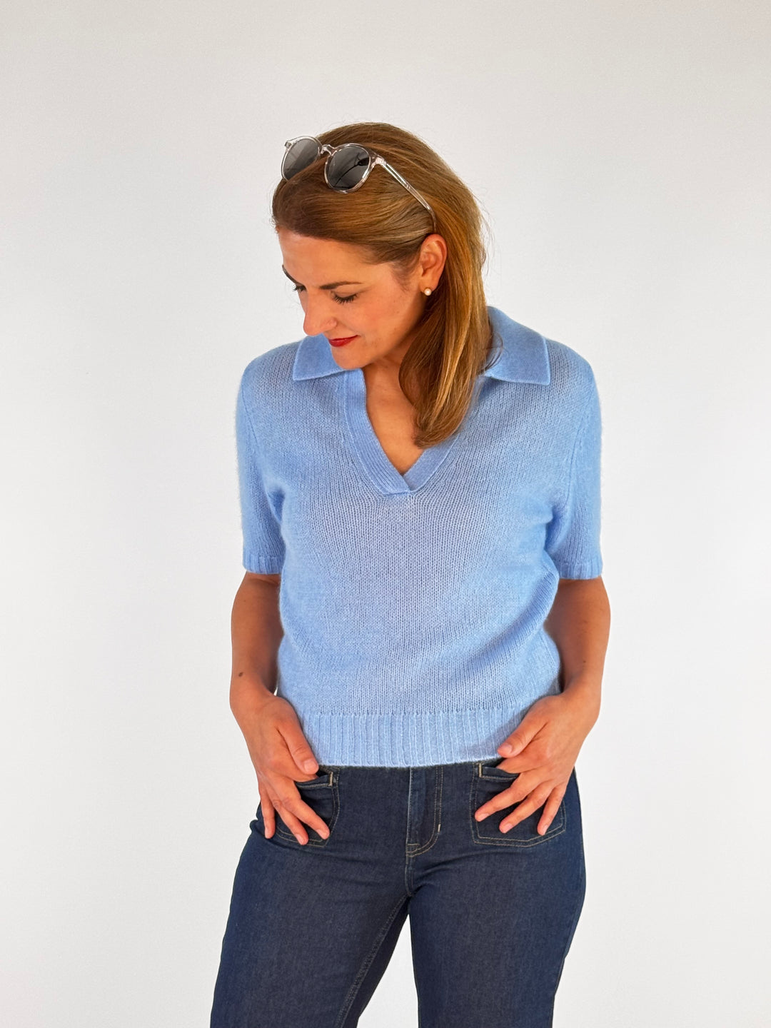 Polo-Pulli Cashmere 1/2 Arm