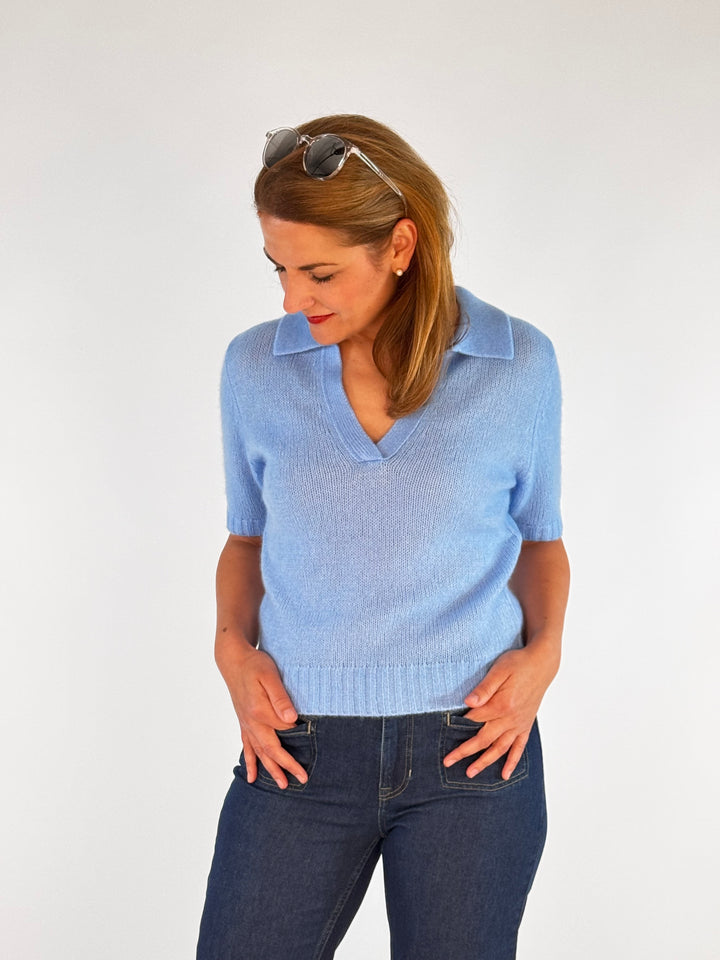Polo-Pulli Cashmere 1/2 Arm