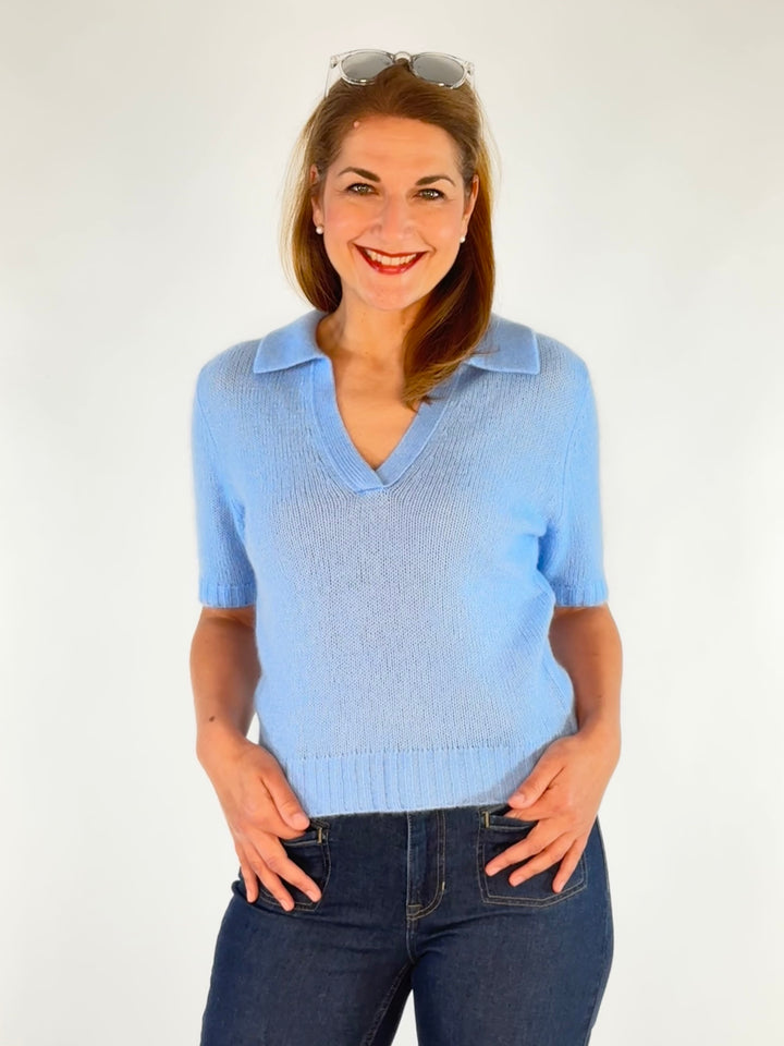 Polo-Pulli Cashmere 1/2 Arm
