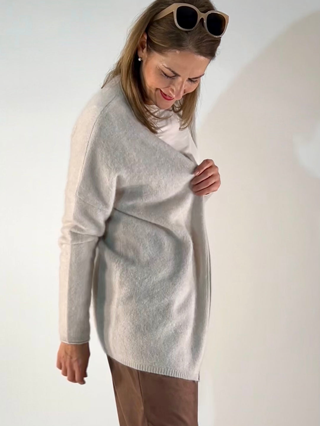 Cardigan mit Cashmere