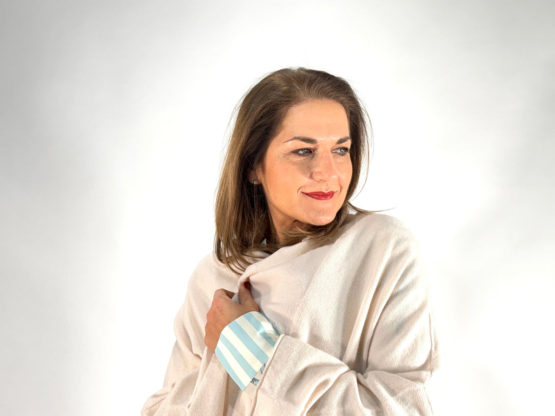 Offener Cardigan mit Cashmere im Silky Tone