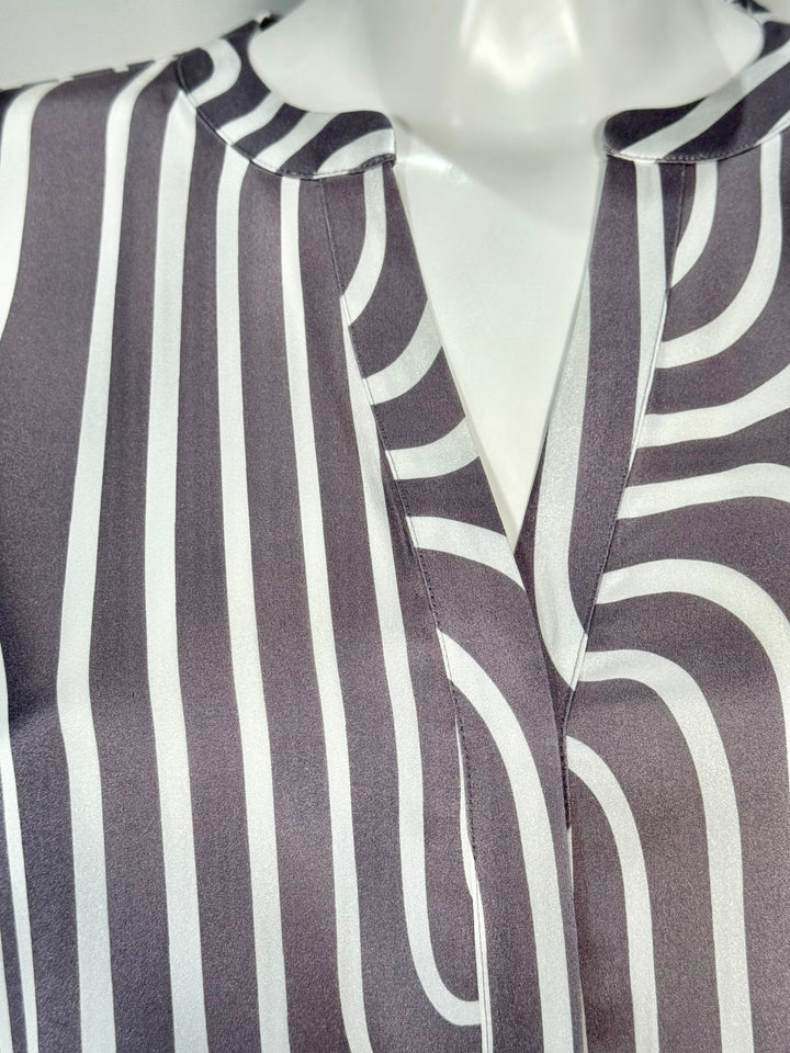 Bluse Grafik Print