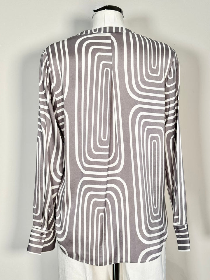 Bluse Grafik Print