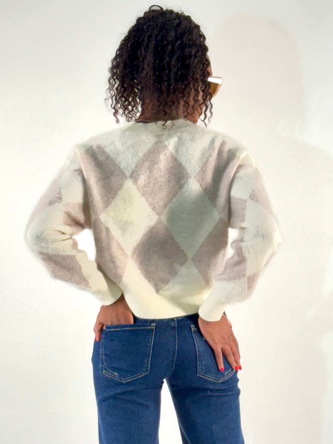 Brushed Cashmere Strickjacke