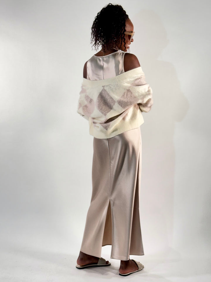 Brushed Cashmere Strickjacke