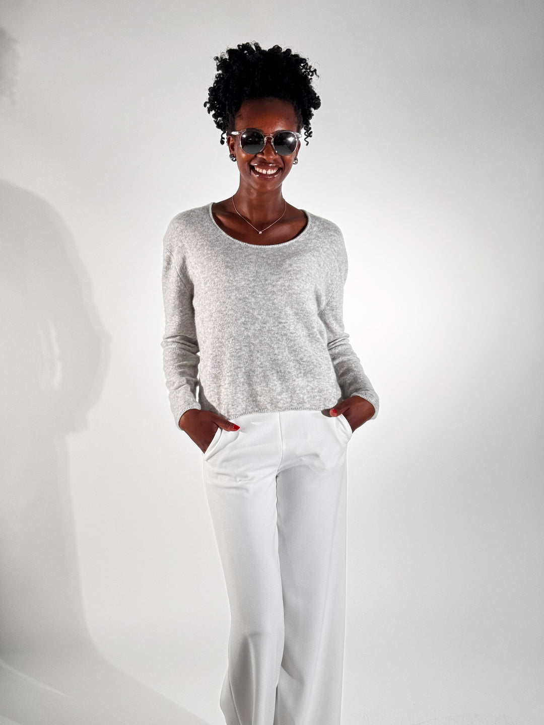 Leichter Cashmere Pulli