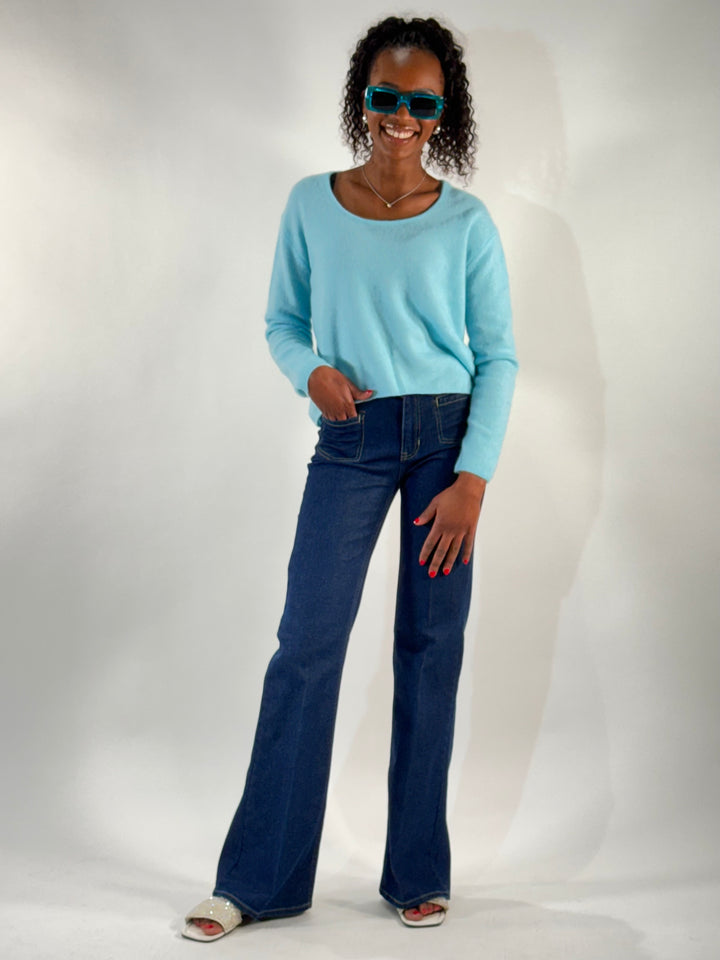 Leichter Cashmere Pulli