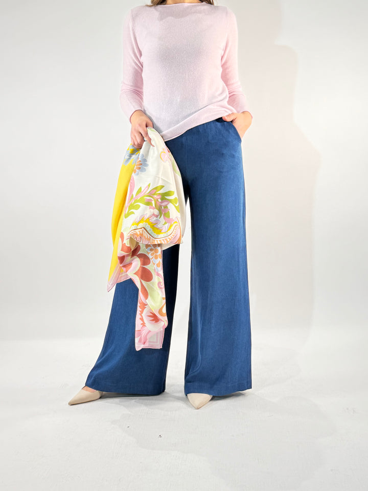 Tuch in Seide-Cashmere
