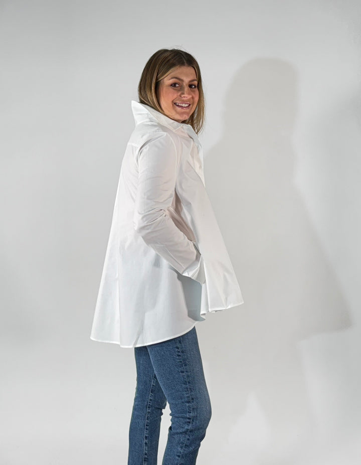 Bluse im Trapez-Design