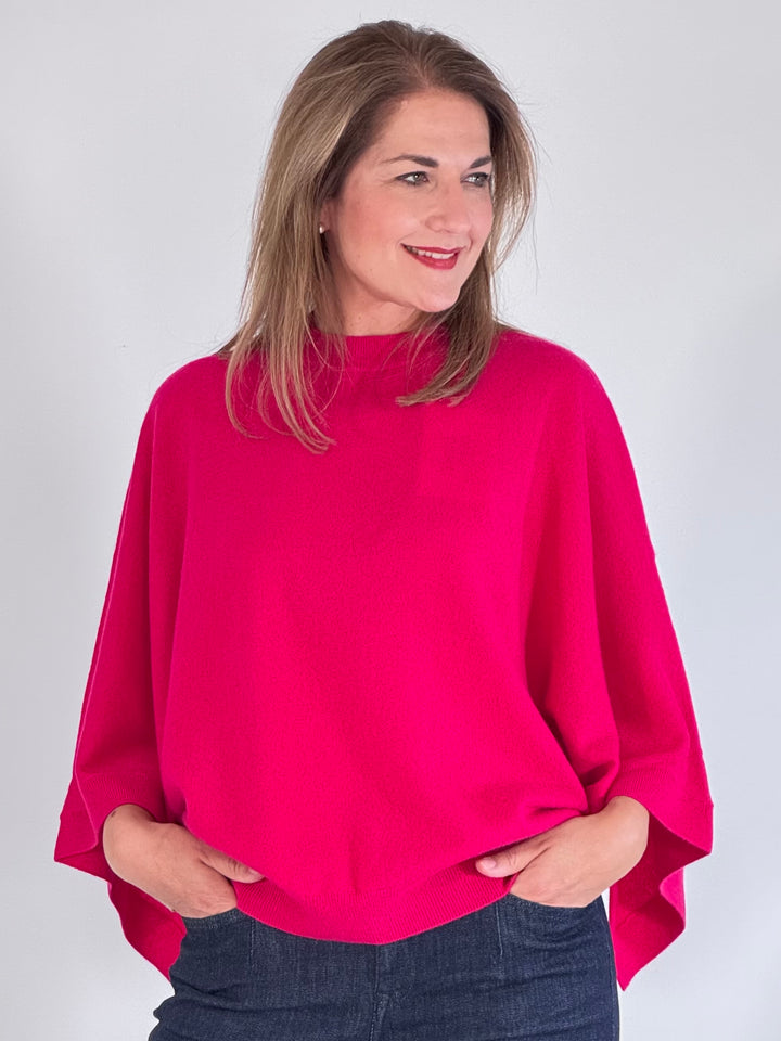 Cashmere Pulli Kaja mit Fledermausärmel