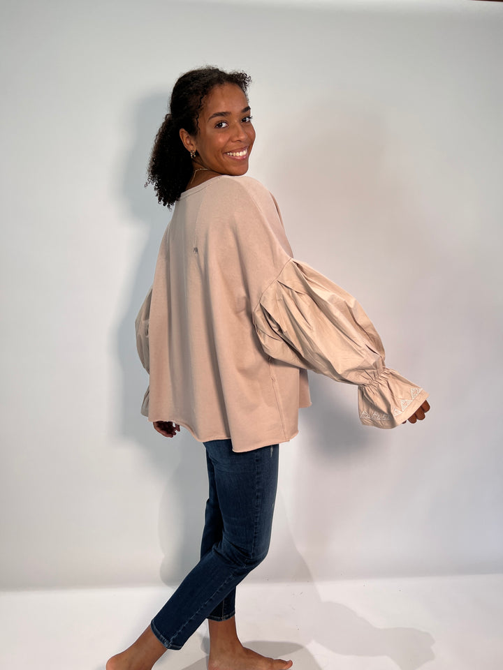Oversize Sweat Fashion-Details