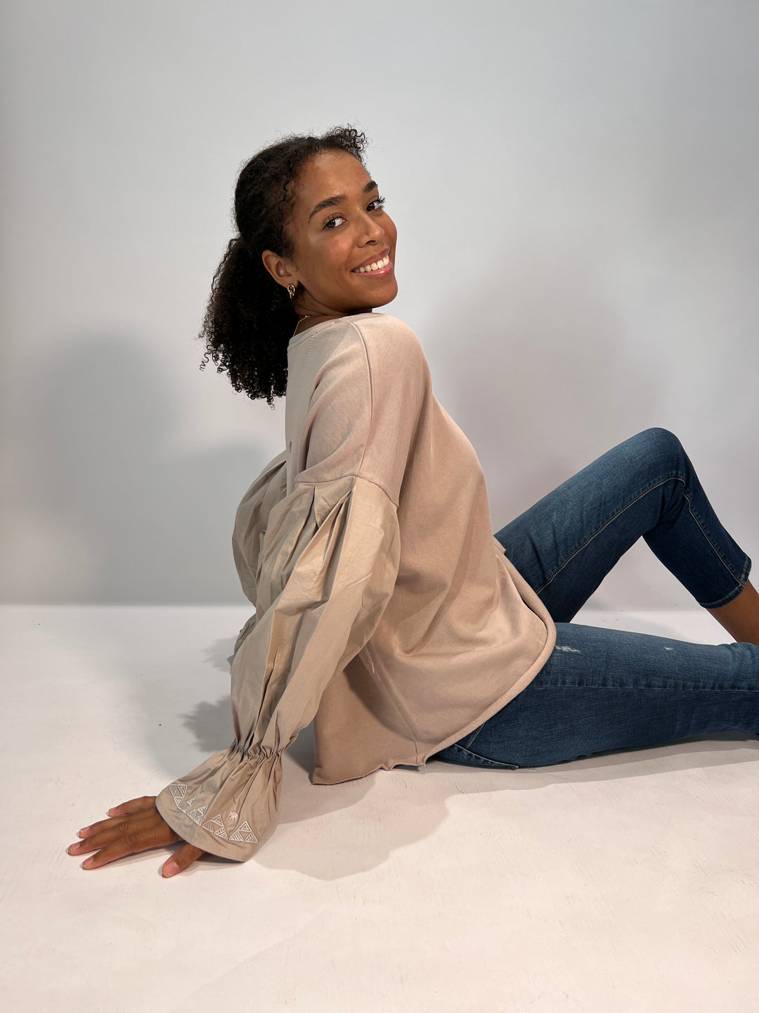 Oversize Sweat Fashion-Details