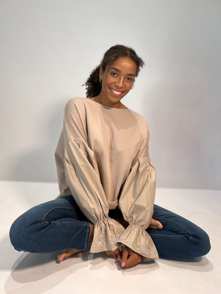 Oversize Sweat Fashion-Details