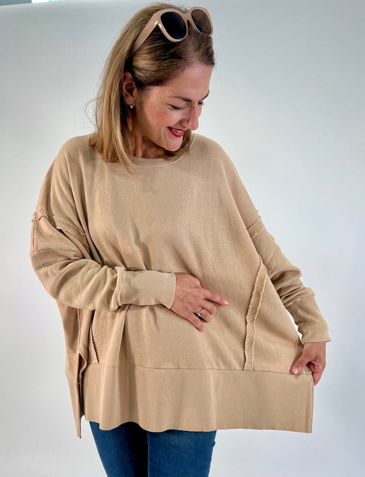 Sweatshirt Kriz Oversize