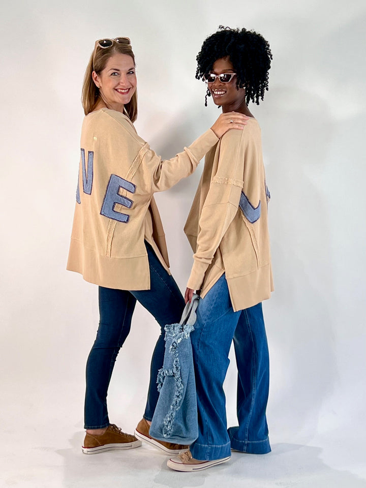 Sweatshirt Kriz Oversize