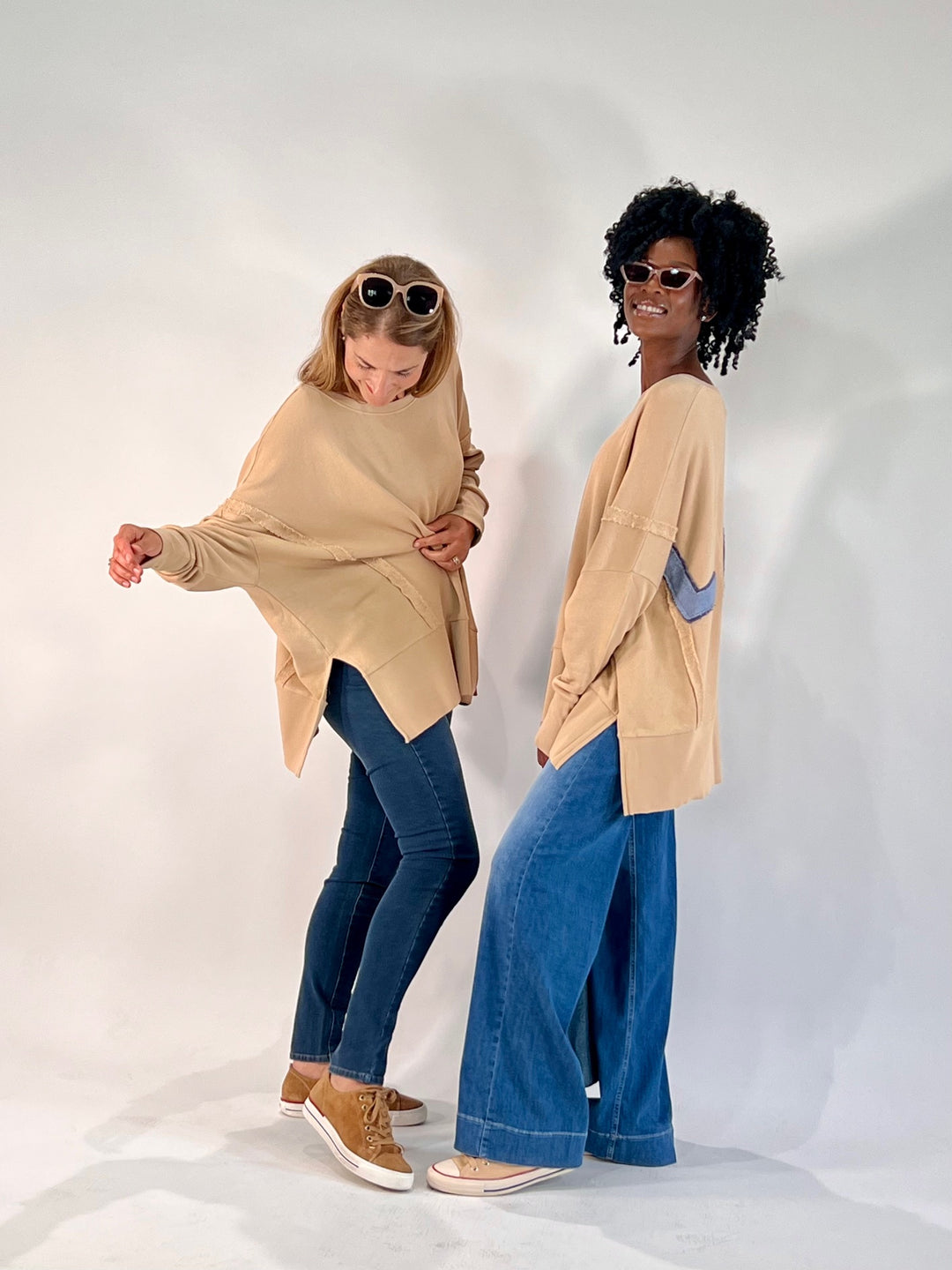Sweatshirt Kriz Oversize