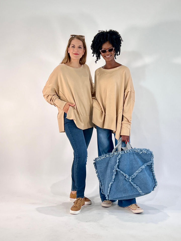 Sweatshirt Kriz Oversize