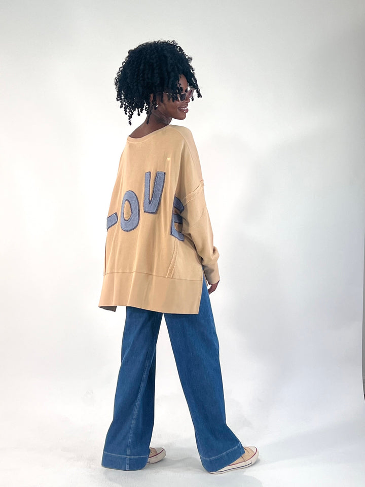 Sweatshirt Kriz Oversize