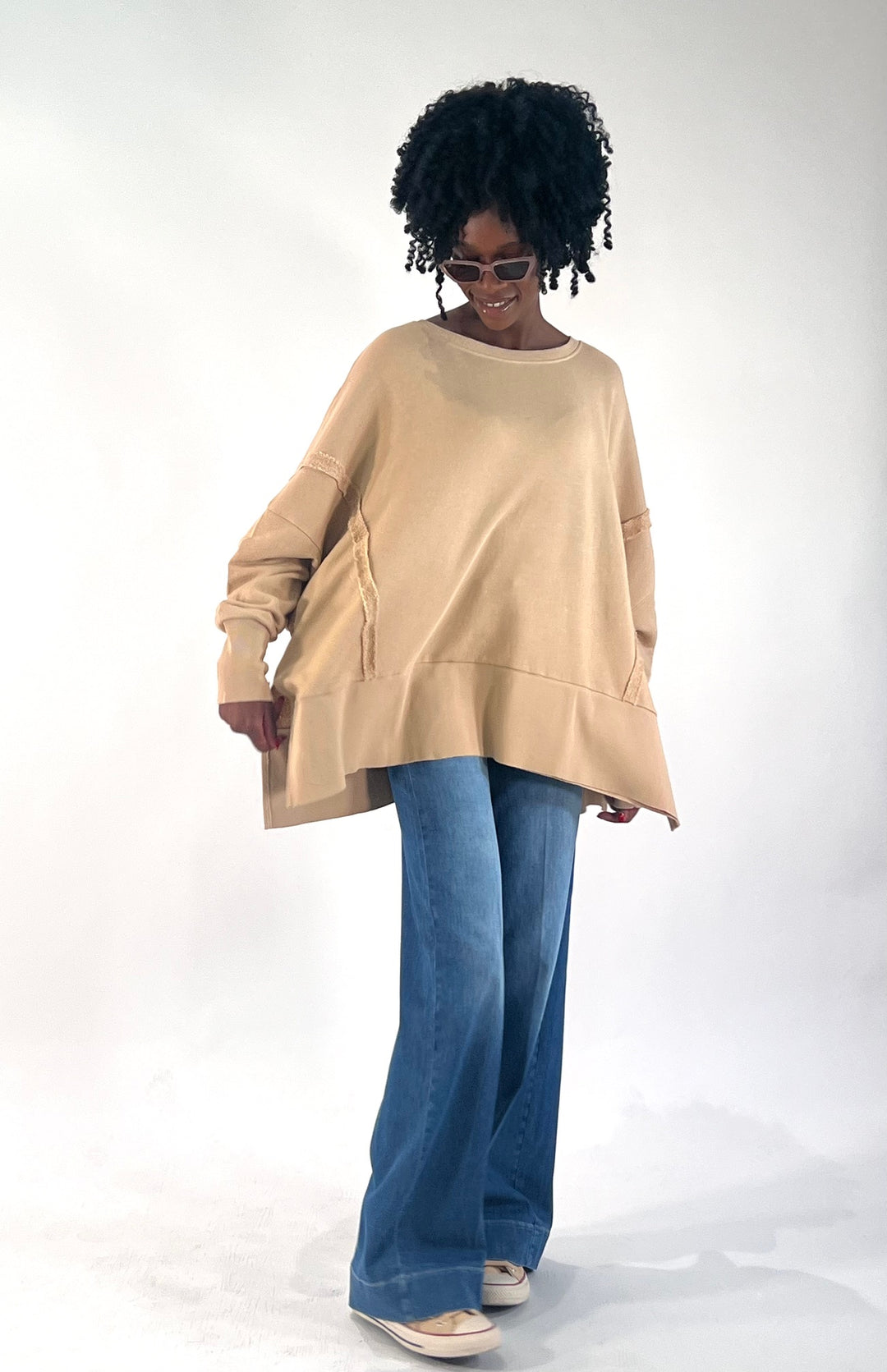 Sweatshirt Kriz Oversize
