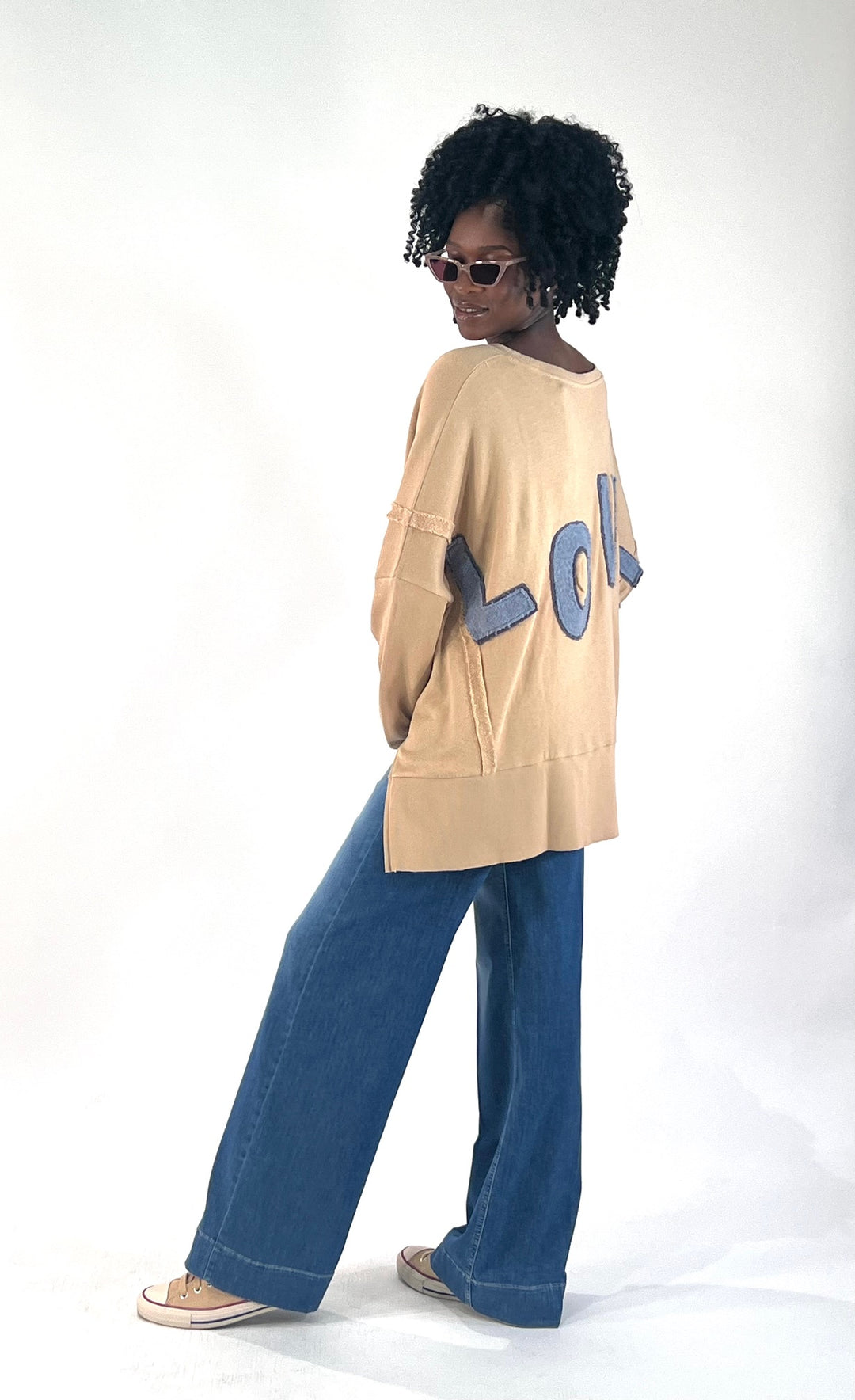 Sweatshirt Kriz Oversize