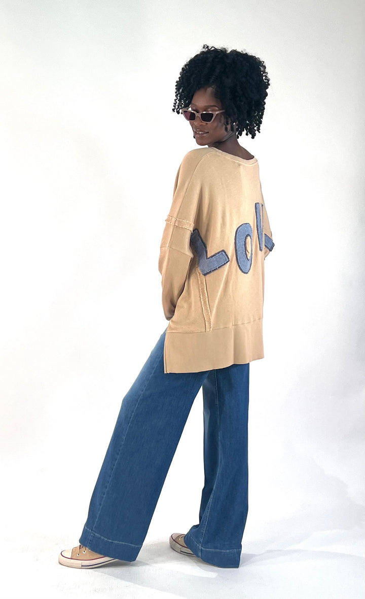 Sweatshirt Kriz Oversize