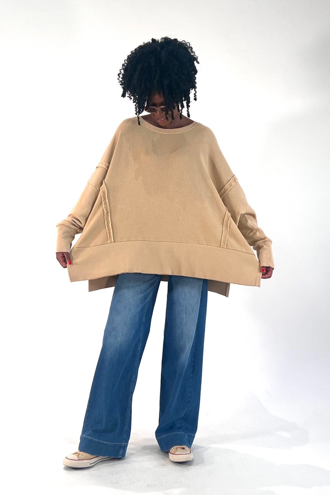 Sweatshirt Kriz Oversize
