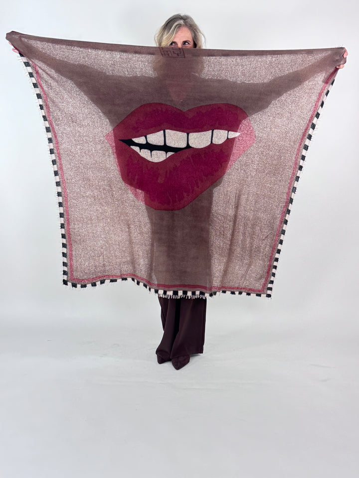 Cashmere-Tuch Big Kiss