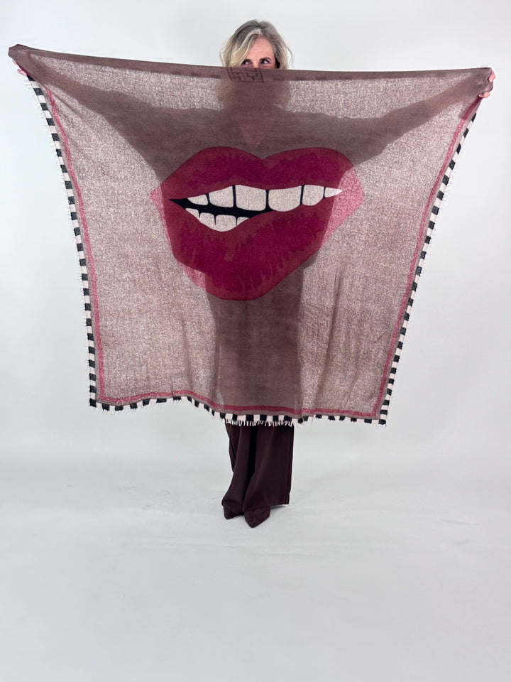 Cashmere-Tuch Big Kiss