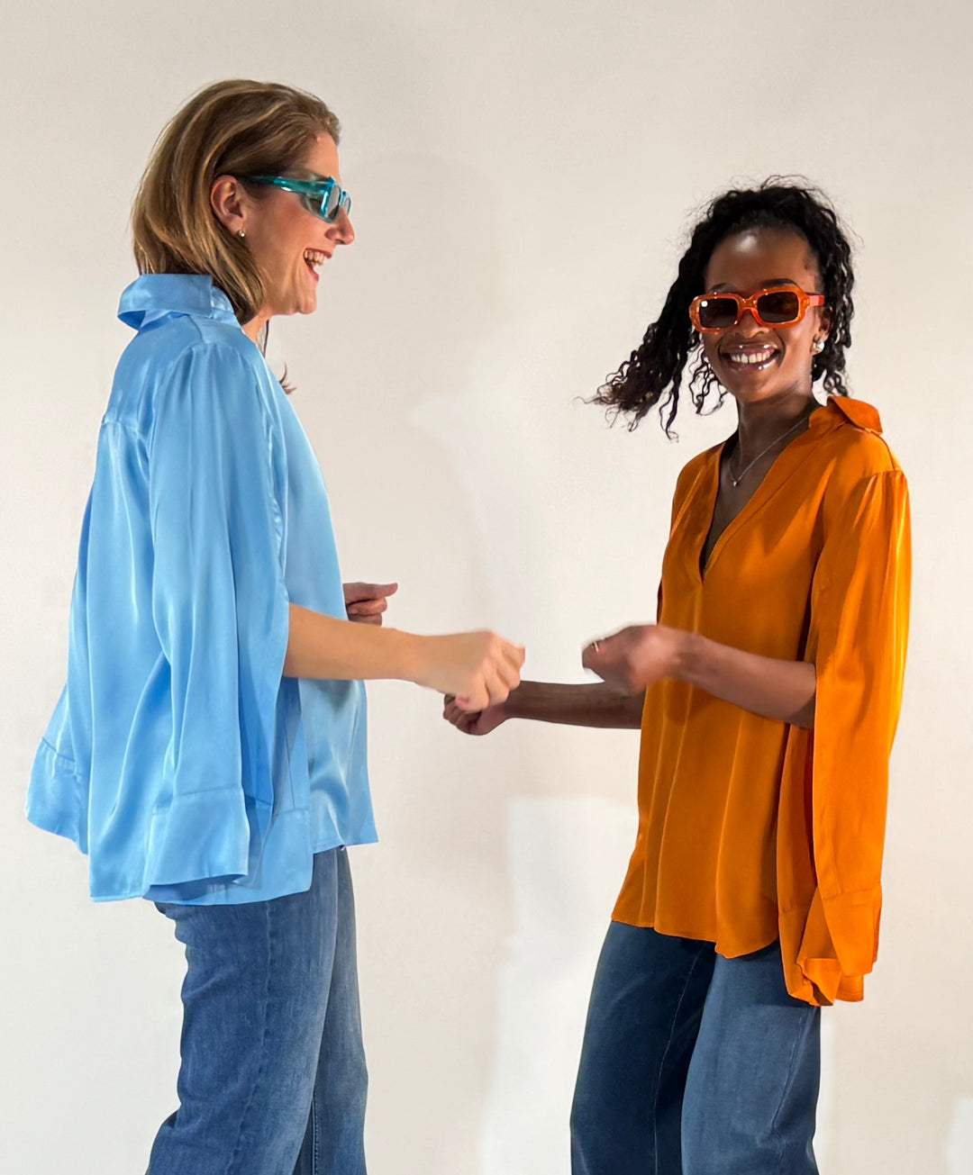 Bluse mit Split Sleeve